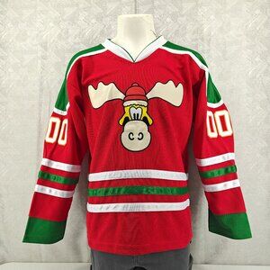 Christmas Vacation Griswold Hockey Jersey Adult Small Embroidered Stitched Red